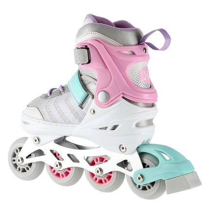 4in1 (rullaluistimet) NILS EXTREME NH18192, pink-mint, L (39-43)