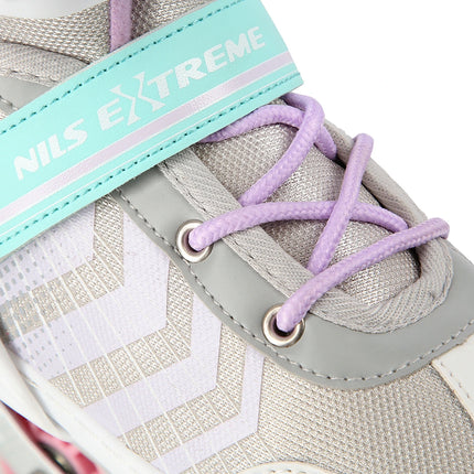 4in1 (rullaluistimet) NILS EXTREME NH18192, pink-mint, L (39-43)