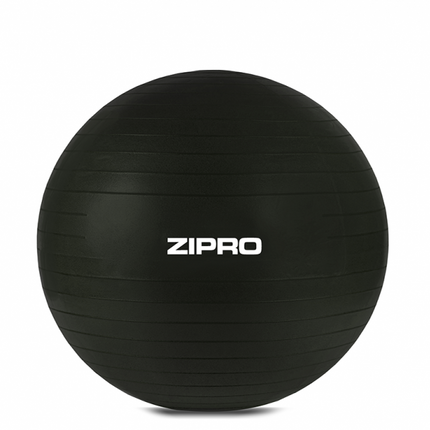 Voimistelupallo ZIPRO Anti-Burst Voimistelupallo 55cm, musta