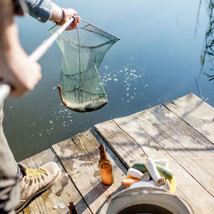 Bluegarden kokoontaitettava teleskooppinen laskuverkko 190cm