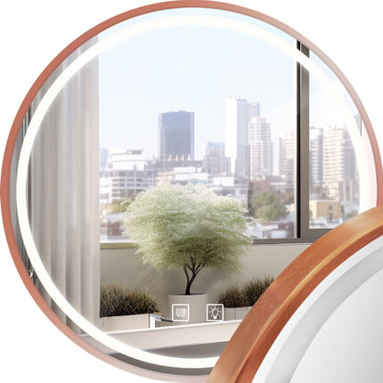 LED SEINÄPEILI 50cm MMJ BRUSH ROSE GOLD – Kulta
