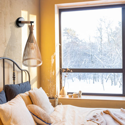 BOHO SEINÄVALAISIN APP1340-1W – Musta