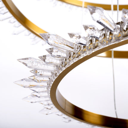 CRYSTAL LED -kattolamppu APP1609-3C GOLD – Kulta