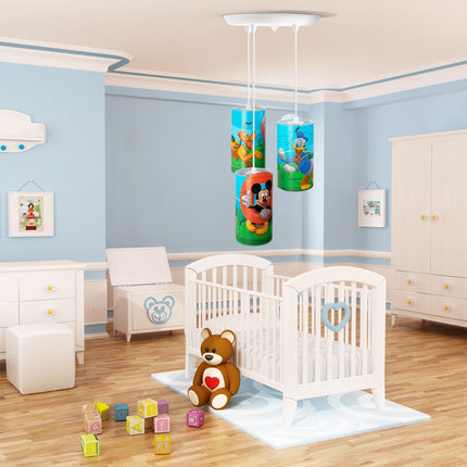 DISNEY MICKEY MOUSE RIIPPUVAT KATTOVALAISIN 4639 – Musta