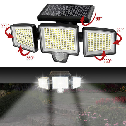 Lamppu aurinko-LED P60262 – Musta