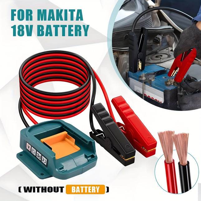Raskaan käytön käynnistyskaapelit 12–24V – 183 cm, pikalukituksella