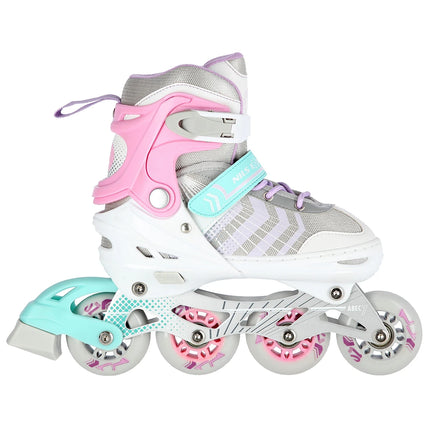4in1 (rullaluistimet) NILS EXTREME NH18192, pink-mint, L (39-43)