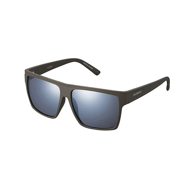 Aurinkolasit SHIMANO Matte Olive, Smoke Silver Mirror