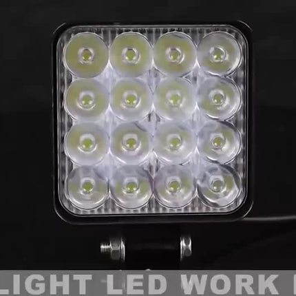 LED-työvalo  2/4 kpl – ultrakapea 12/24V