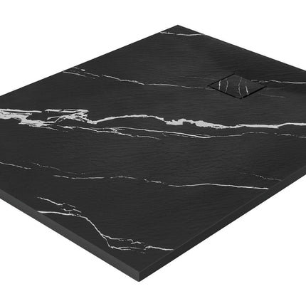 Magnum CARRARA BLACK suihkuallas 90x120 – Musta