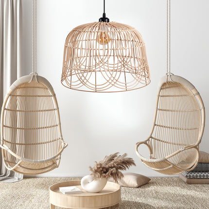 NATURAL BOHO RIIPPUVAT KATTOVALAISIN APP1351-1CP 30 cm – Musta