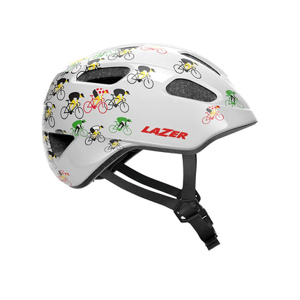 Kypärä LAZER NUTZ KinetiCore, CE-CPSC Tour de France, Unisize, valkoinen