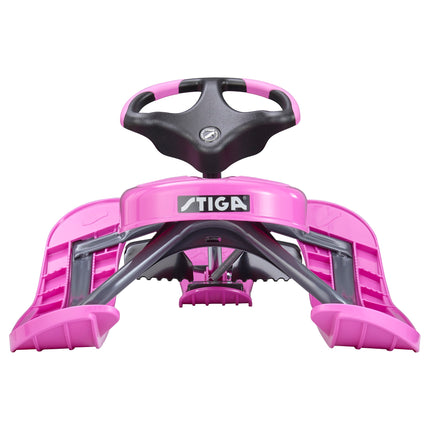 Ohjauskelkka STIGA Curve, grafiitinharmaa/pinkki