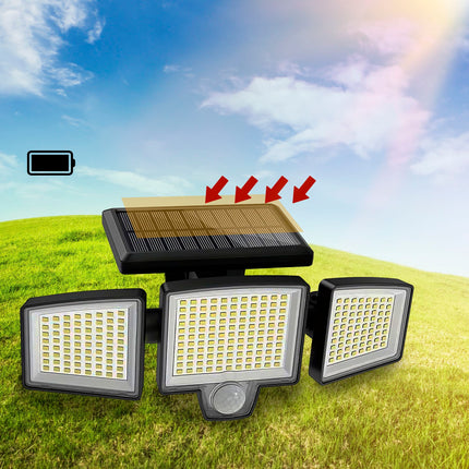 Lamppu aurinko-LED P60262 – Musta