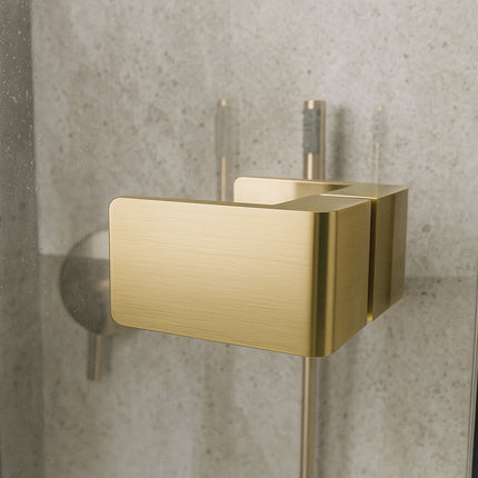Rea suihkukaappi Rea Atlas 80x80 Brush Gold – Kulta