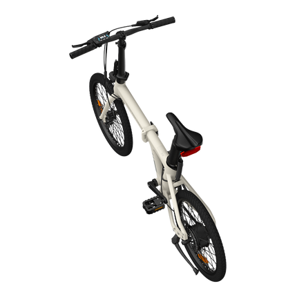 Kokoontaittuva sähköpyörä ADO A20 AIR, valkoinen