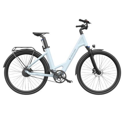 Sähköpyörä ADO A28 AIR, vaaleansininen
