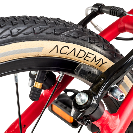 Ultrakevyt lasten polkupyörä ACADEMY Grade 3, 16" punainen