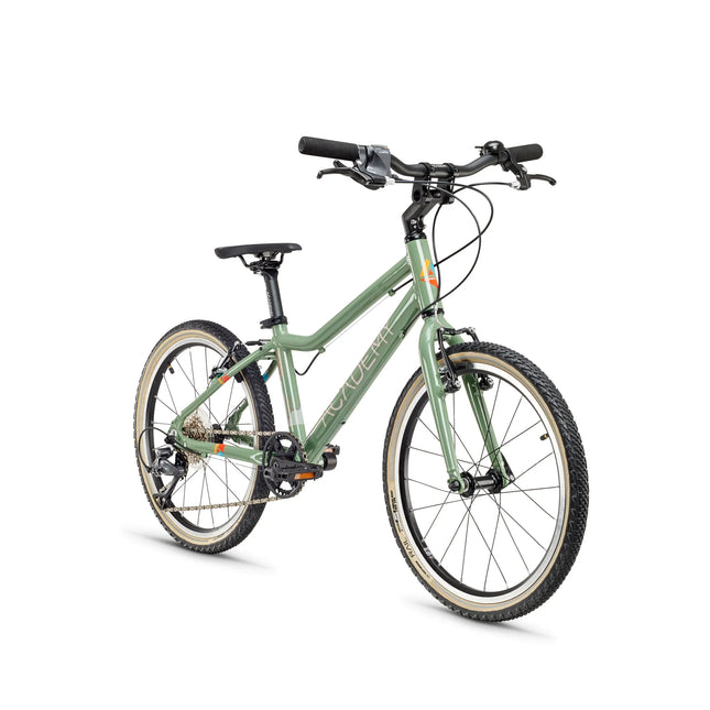 Ultrakevyt lasten polkupyörä ACADEMY Grade 4, 20" vihreä