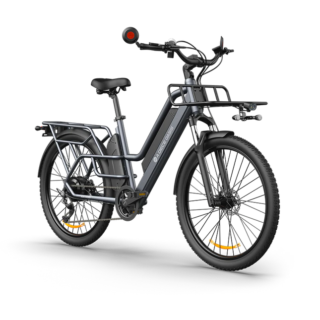 Sähköpyörä ADO Oasis 260T, 26" harmaa