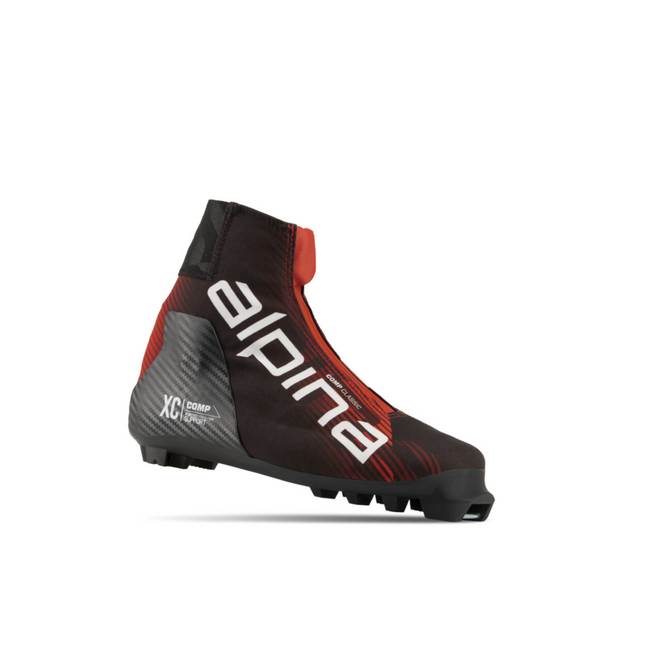 Klassisen tekniikan laskettelukengät ALPINA COMP CL (23-24), mustat (39)