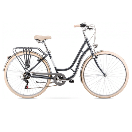 Polkupyörä ROMET Luiza Eco, harmaa (M)