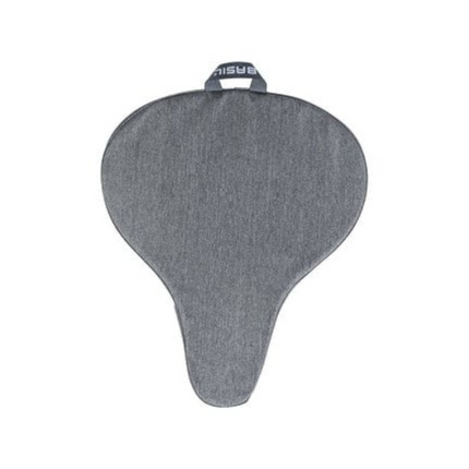 Satulanpäällinen BASIL GO, Grey Melee, harmaa