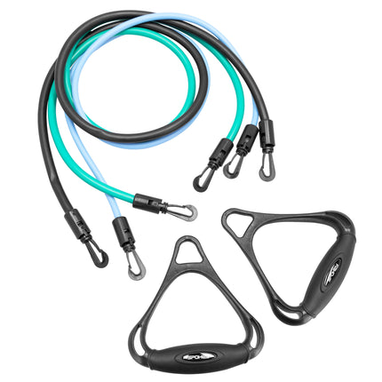 Expander kumi SPOKEY BACKER, musta-vihreä-sininen