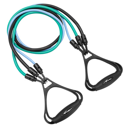 Expander kumi SPOKEY BACKER, musta-vihreä-sininen