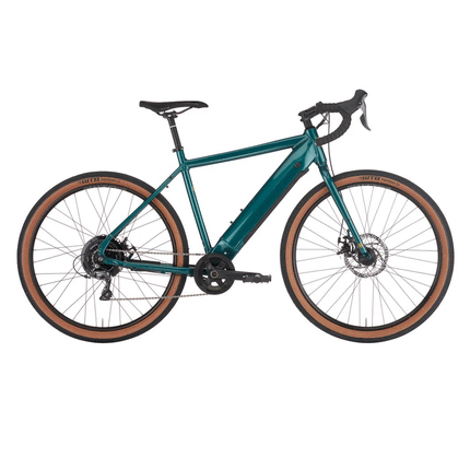 Sähköpyörä KONA Rove NRB HD, 27,5" kiiltävä satiininvihreä (L)