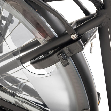 Sähköpyörä VOGUE Basic, matta-musta-ruskea 3k