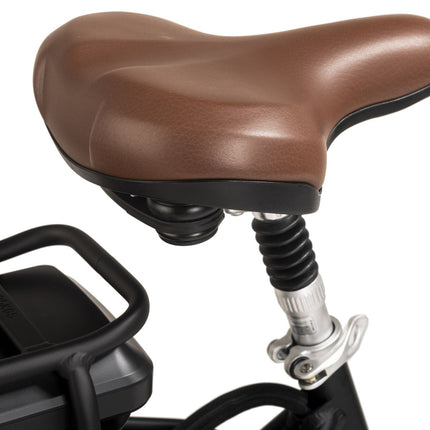 Sähköpyörä VOGUE Basic, matta-musta-ruskea 3k