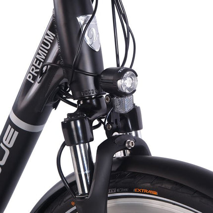 Sähköpyörä VOGUE Premium, mattamusta 7k