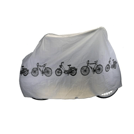 Polkupyörän kansi AZIMUT 200x110x58mm, valkoinen