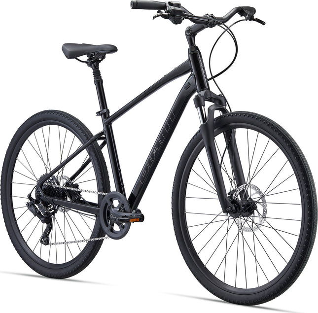 Hybridipyörä Giant Cypress 2, musta (S)