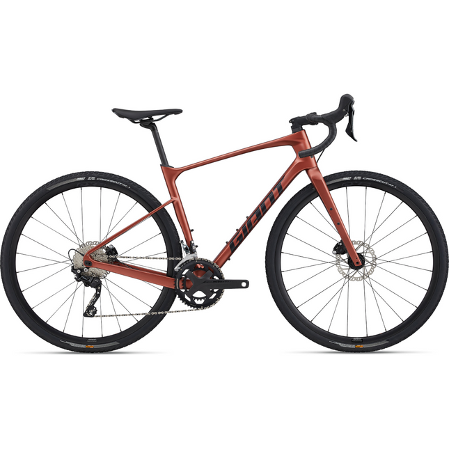Gravel pyörä GIANT Revolt Advanced 3, 28" Terracotta (M/L)