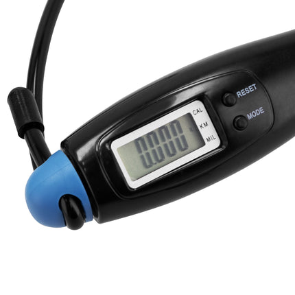 Hyppynaru laskurilla SPOKEY Count Rope, musta-sininen