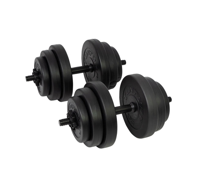 Käsipaino TUNTURI vinyylikäsipainosetti 28kg