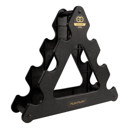 Käsipainosetti jalustalla Tunturi Centuri Neoprene Dumbellset 3Prs+Stand