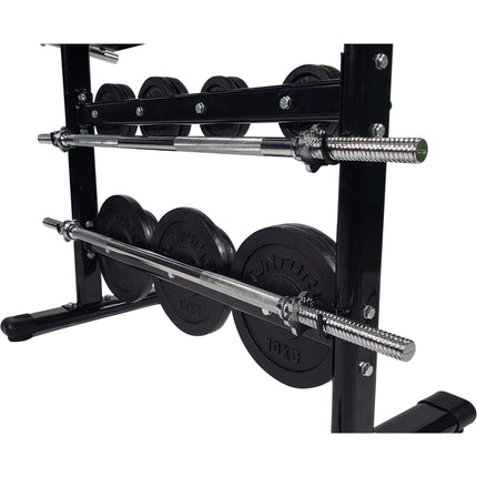 Käsipaino- ja levyteline TUNTURI Disc & Dumbbell Rack
