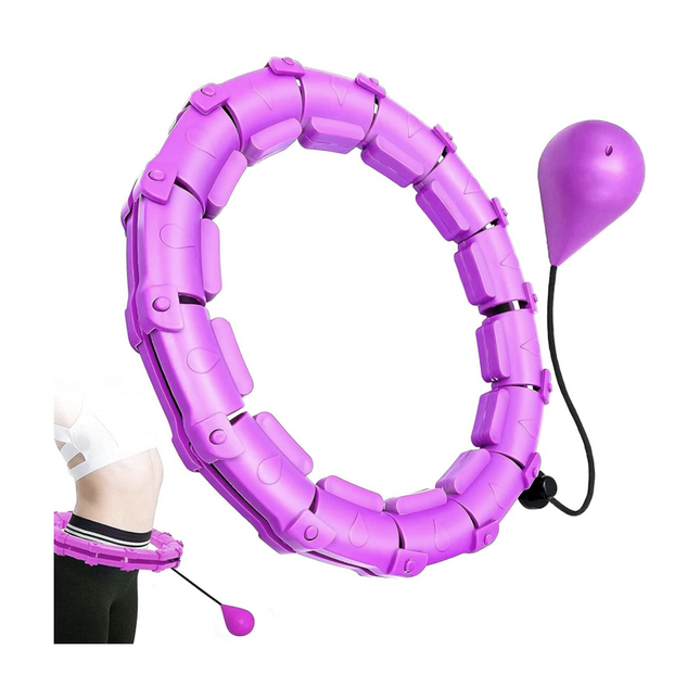 Hierova hulavanne painolla Smart Hula Hoop M1, violetti