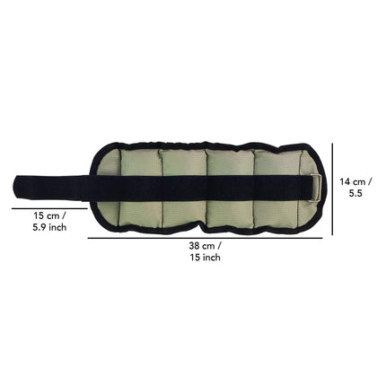 Jalka- ja käsipainot TUNTURI Käsi-/jalkapainot 1,5 kg (pari)