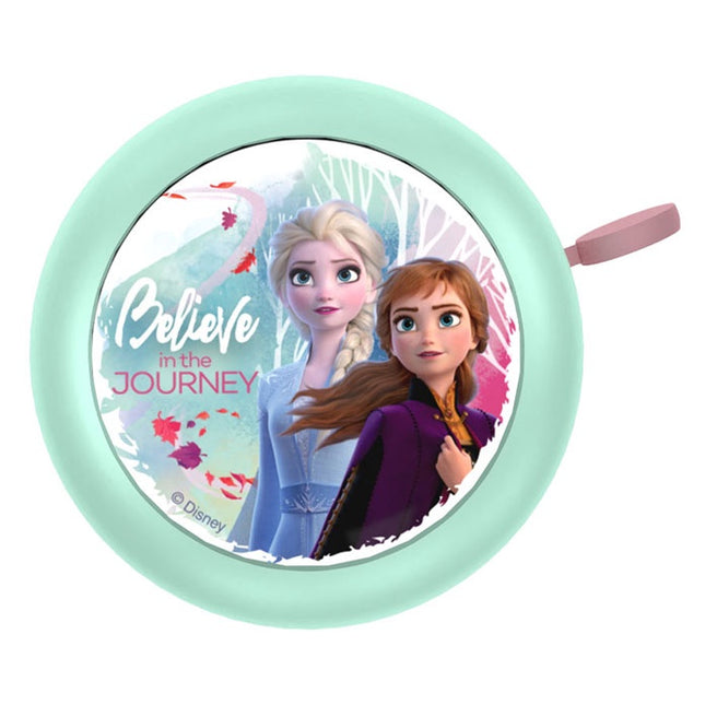 Polkupyöräkello Frozen 2, vihreä