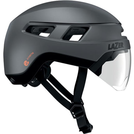 Pyöräilykypärä LAZER URBANIZE +led, Matta Titanium (M)