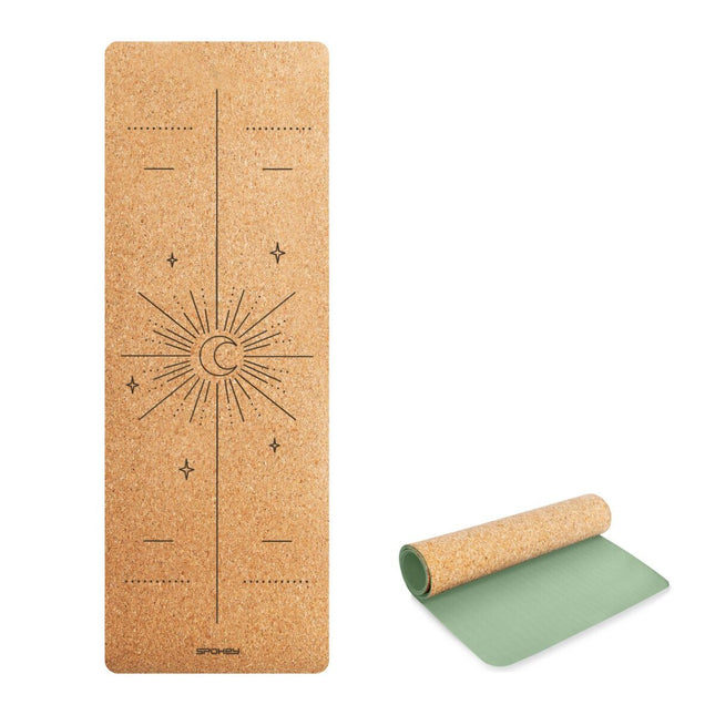 Joogamatto SPOKEY Savasana, korkki