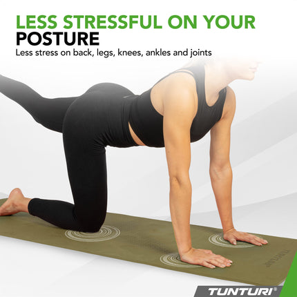 Joogamatto Tunturi Yogamat 8mm, Army Green