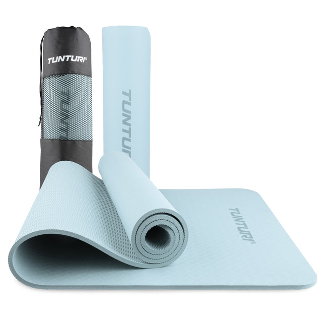 Joogamatto Tunturi Yogamat 8mm, vaaleansininen