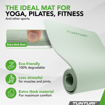 Joogamatto Tunturi Yogamat 8mm, Mint