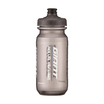 Juomapullo GIANT DoubleSpring 600ML Läpinäkyvä Musta, läpinäkyvä-musta