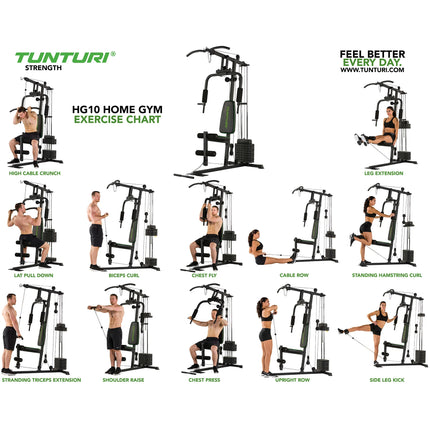 Kuntosalilaite TUNTURI HG10 Home Gym
